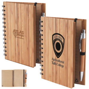 ST-LL9757 BAMBOO COVER NOTEBOOK
