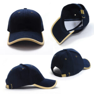 ST-CAPAH012 Heavy Brushed Cotton Suede Trim Cap