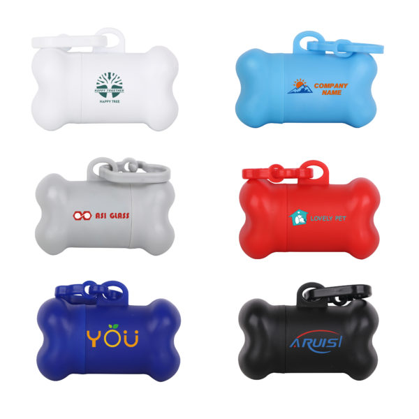 ST-PETWASTE Bone Shaped Holder with Doggy bags