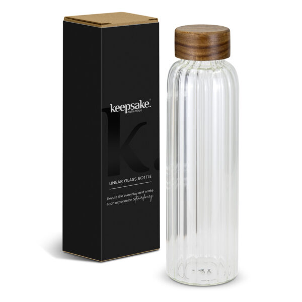 ST-127436 Keepsake Linear Glass Bottle